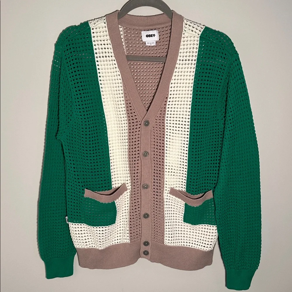 Urban Outfitters + OBEY Anderson '60s Cardigan